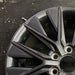 20" GX550 24 20x7.5 alloy dark gray Original OEM Wheel Rim - Side Profile