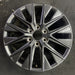 20" GX550 24 20x7.5 alloy dark gray Original OEM Wheel Rim - Front View