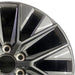 20" GX550 24 20x7.5 alloy dark gray Original OEM Wheel Rim - Side Profile