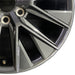 20" GX550 24 20x7.5 alloy dark gray Original OEM Wheel Rim - Close-Up Detail