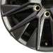20" GX550 24 20x7.5 alloy dark gray Original OEM Wheel Rim - Back View