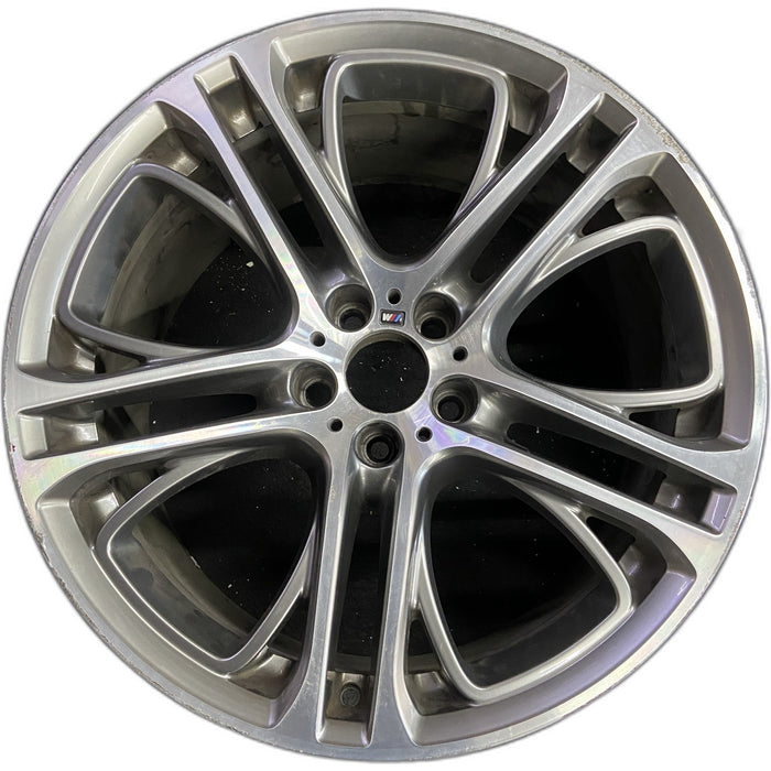 21" BMW X5 11-17 21x10 , 20-alternating spoke Original OEM Wheel Rim - Front View
