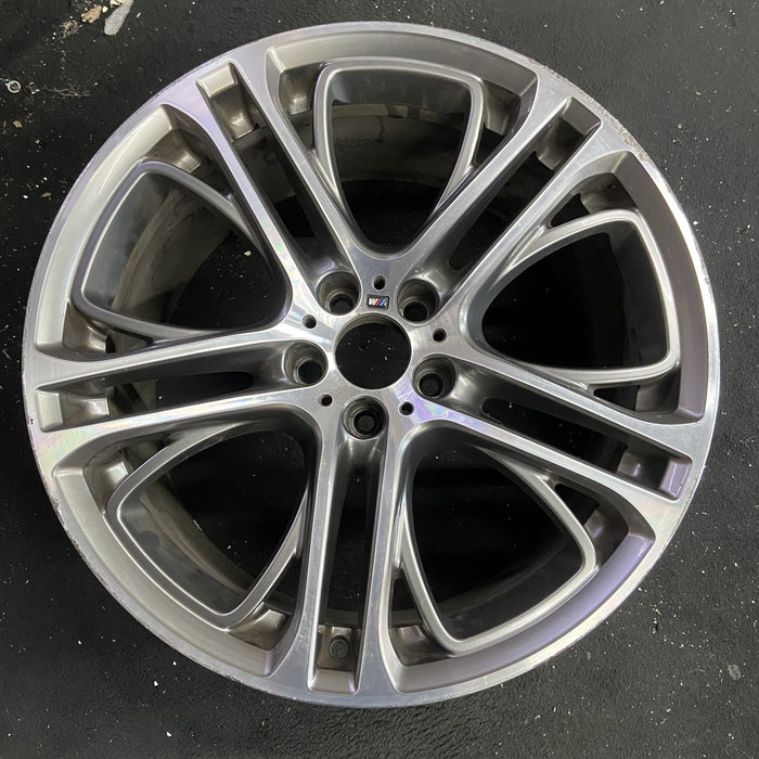 21" BMW X5 11-17 21x10 , 20-alternating spoke Original OEM Wheel Rim - Angle View