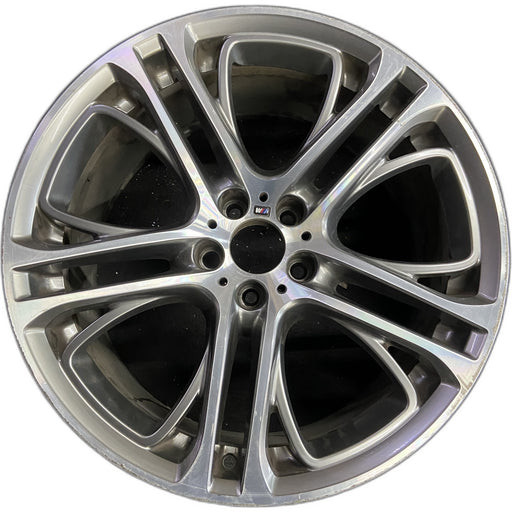 21" BMW X5 11-17 21x10 , 20-alternating spoke Original OEM Wheel Rim - Front View