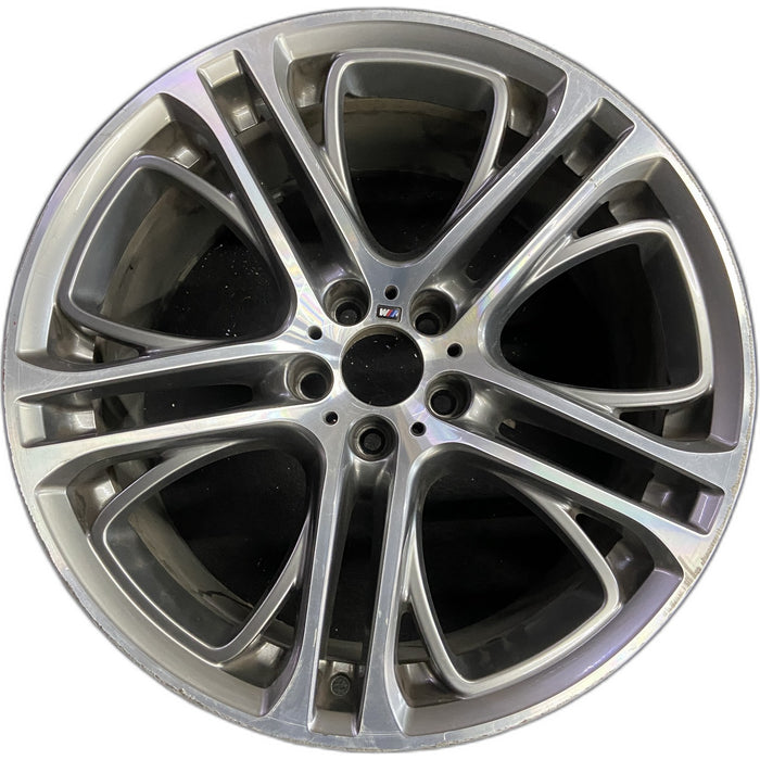 21" BMW X5 11-17 21x10 , 20-alternating spoke Original OEM Wheel Rim - Front View