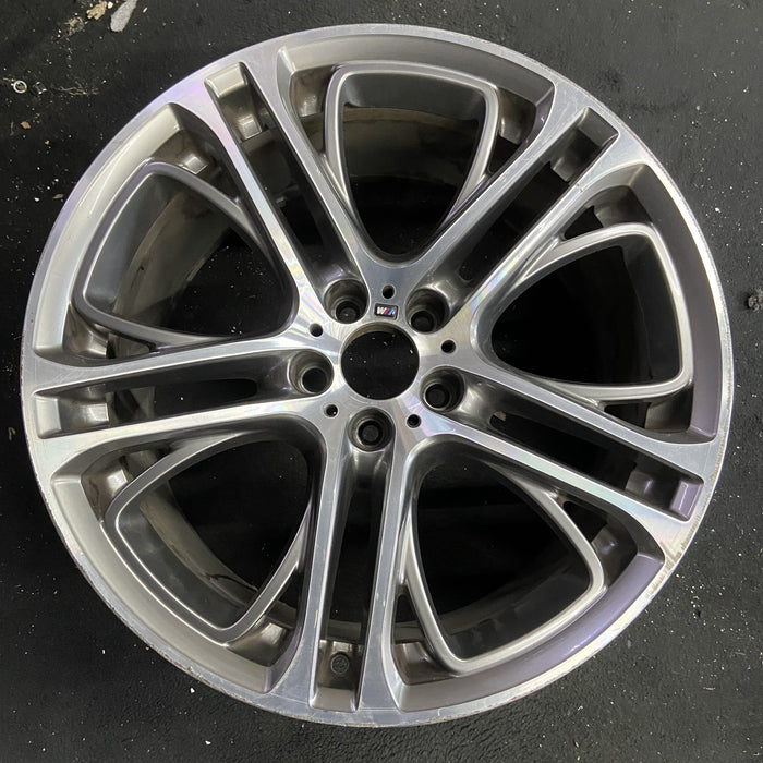21" BMW X5 11-17 21x10 , 20-alternating spoke Original OEM Wheel Rim - Angle View