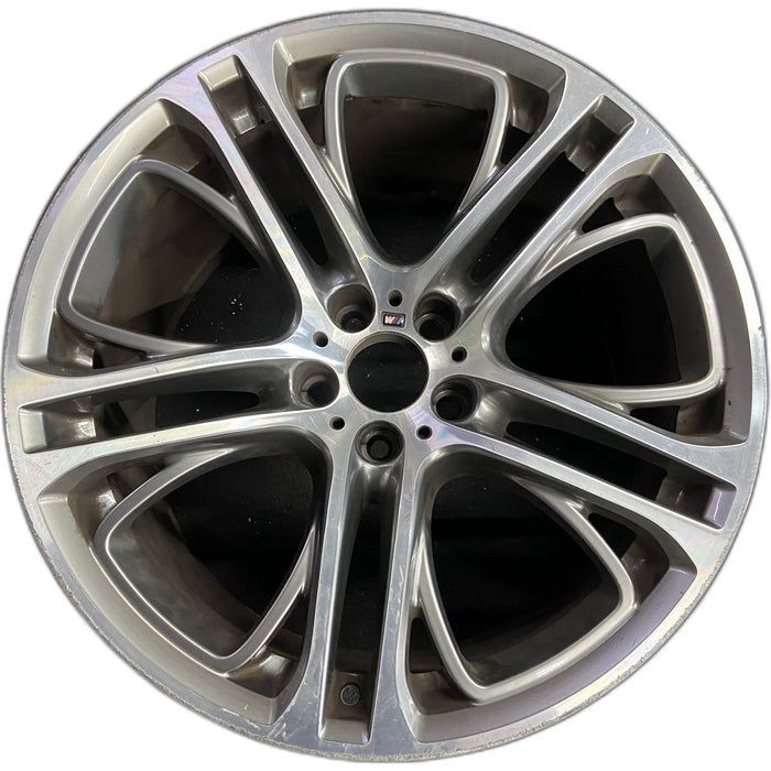 21" BMW X5 11-17 21x11.5 , 20-alternating spoke Original OEM Wheel Rim - Front View