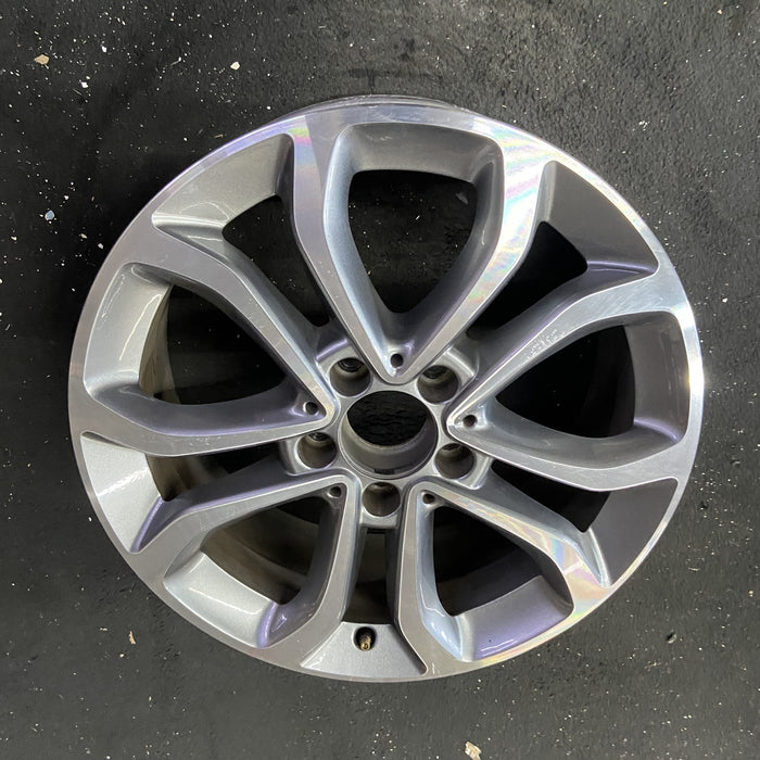 17" MERCEDES C-CLASS 15 205 Type; , C300, 17x7, 10 spoke Original OEM Wheel Rim - Close-Up Detail
