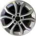 17" MERCEDES C-CLASS 15 205 Type; , C300, 17x7, 10 spoke Original OEM Wheel Rim - Front View