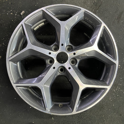 18" BMW X1 16-20 18x7.5 , , solid Y spoke Original OEM Wheel Rim - Angle View