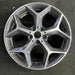 18" BMW X1 16-20 18x7.5 , , solid Y spoke Original OEM Wheel Rim - Angle View