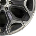 22" DODGE 1500 PICKUP 20-21 6 lug 22x9 6 spoke opt WP9 black Original OEM Wheel - Close-Up Detail
