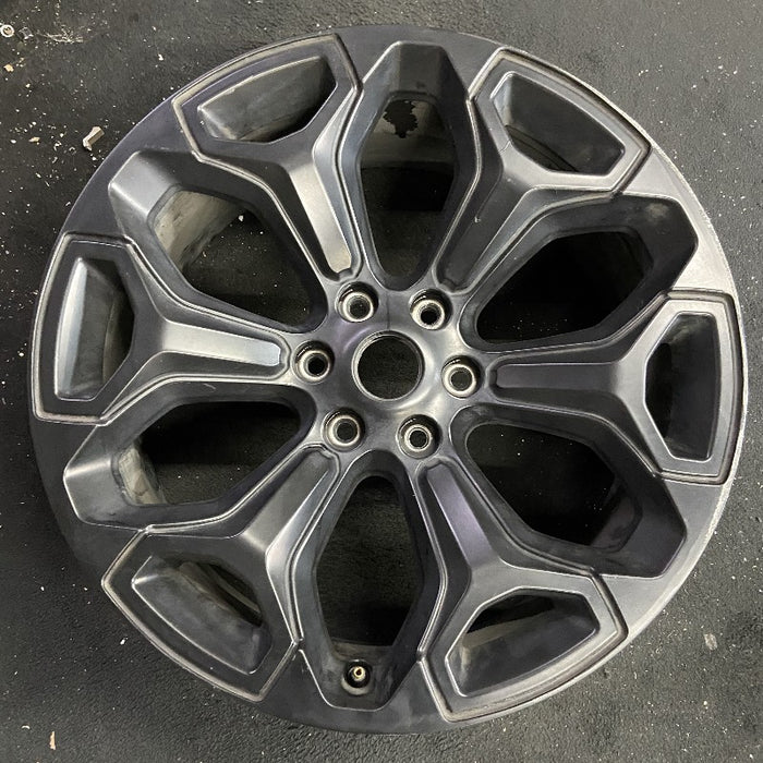 22" DODGE 1500 PICKUP 20-21 6 lug 22x9 6 spoke opt WP9 black Original OEM Wheel - Additional View