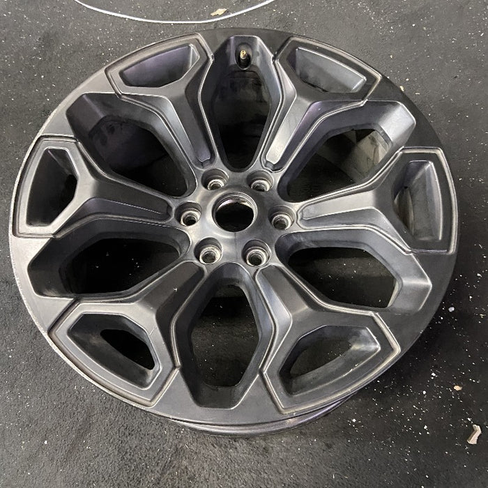 22" DODGE 1500 PICKUP 20-21 6 lug 22x9 6 spoke opt WP9 black Original OEM Wheel - View 8