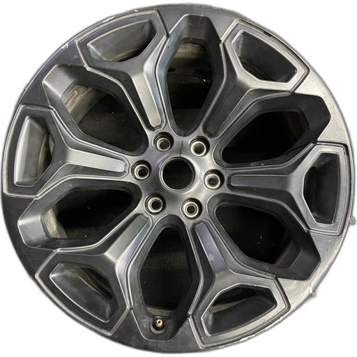22" DODGE 1500 PICKUP 20-21 6 lug 22x9 6 spoke opt WP9 black Original OEM Wheel - Front View