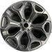 22" DODGE 1500 PICKUP 20-21 6 lug 22x9 6 spoke opt WP9 black Original OEM Wheel - Front View