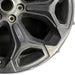 22" DODGE 1500 PICKUP 20-21 6 lug 22x9 6 spoke opt WP9 black Original OEM Wheel - Close-Up Detail
