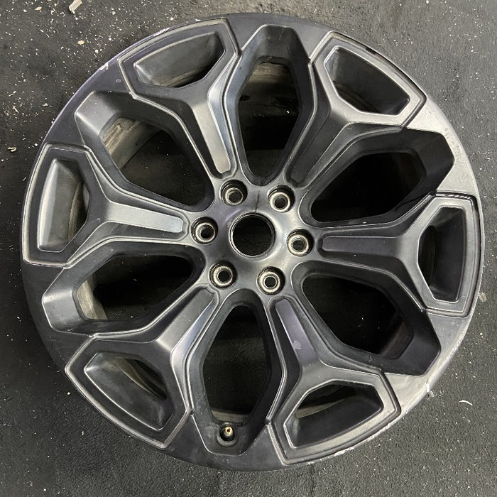 22" DODGE 1500 PICKUP 20-21 6 lug 22x9 6 spoke opt WP9 black Original OEM Wheel - Additional View