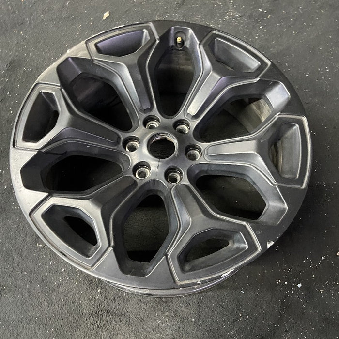 22" DODGE 1500 PICKUP 20-21 6 lug 22x9 6 spoke opt WP9 black Original OEM Wheel - View 8