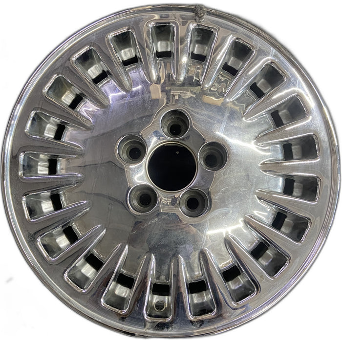 15" VOLVO 90 SERIES 97-98 15x6, alloy, 21 spoke Original OEM Wheel Rim - Front View