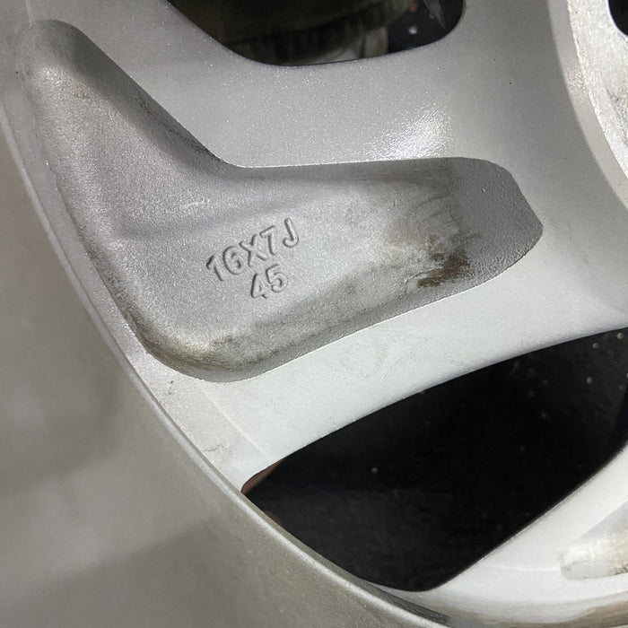 16" INSIGHT 19-20 16x7 Original OEM Wheel Rim - Back View