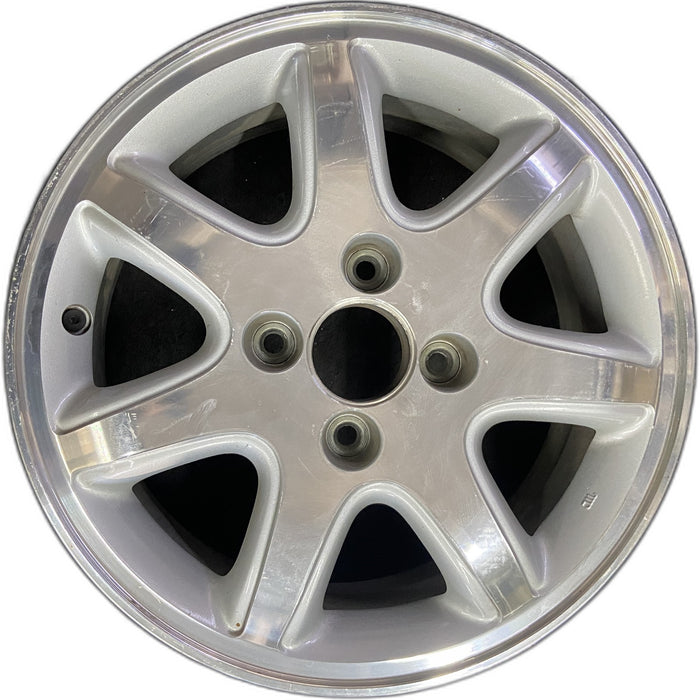 16" CL 98-99 16x6 , 7 spoke Original OEM Wheel Rim - Front View
