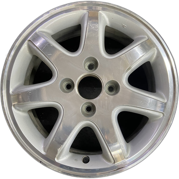 16" CL 98-99 16x6 , 7 spoke Original OEM Wheel Rim - Front View