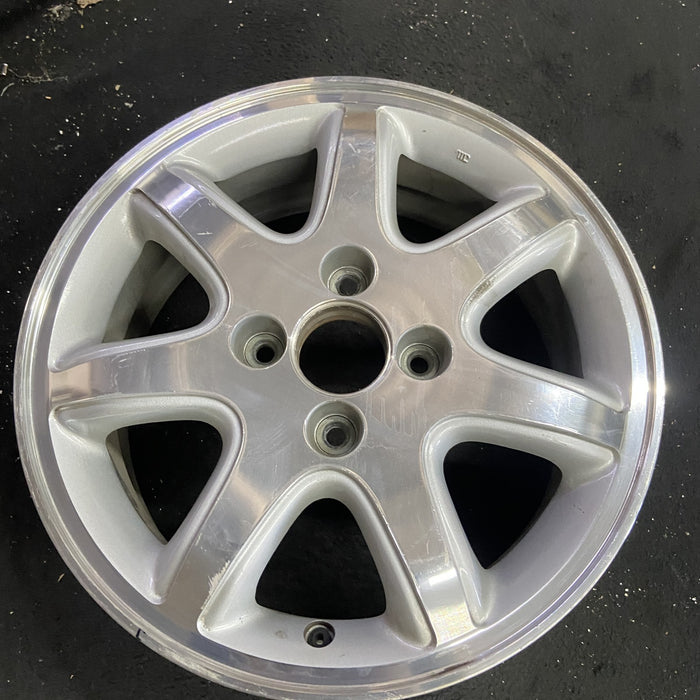 16" CL 98-99 16x6 , 7 spoke Original OEM Wheel Rim - Side Profile