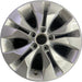 17" CR-V 12-14 17x6.5 , , lug nut aligned with narrow slot Original OEM Wheel - Front View