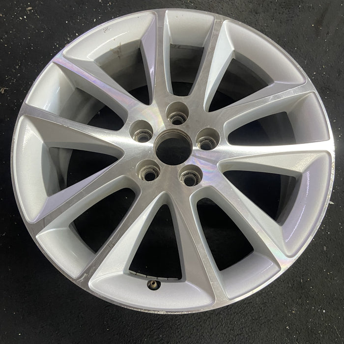 18" MATRIX 09-13 114mm bolt circle, 18x7 Original OEM Wheel Rim - Side Profile