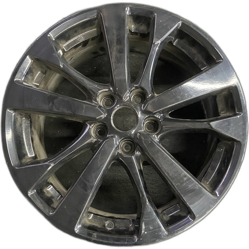 18" ALTIMA 16 18x7.5 , 10 spoke Original OEM Wheel Rim - Front View
