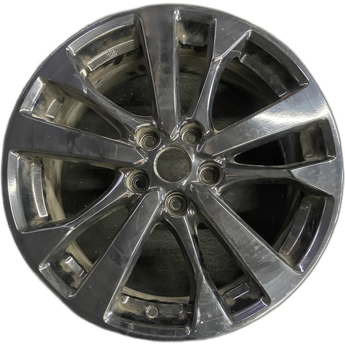 18" ALTIMA 16 18x7.5 , 10 spoke Original OEM Wheel Rim - Front View