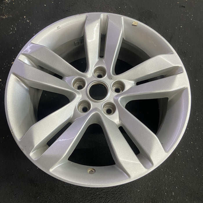 17" ALTIMA 10-12 17x7.5, Original OEM Wheel Rim - Side Profile