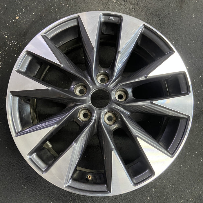 17" SENTRA 16 17x6.5 , 10 spoke Original OEM Wheel Rim - Angle View