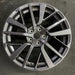 18" WRX 22 18x8.5 alloy dark gray Original OEM Wheel Rim - Front View