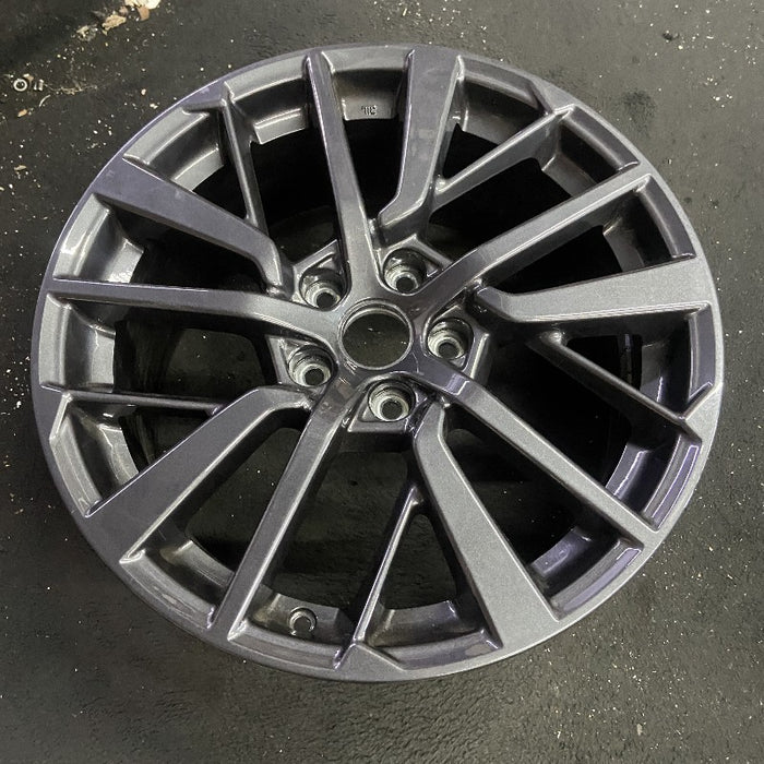 18" WRX 22 18x8.5 alloy dark gray Original OEM Wheel Rim - View 7