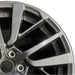 18" WRX 22 18x8.5 alloy dark gray Original OEM Wheel Rim - Side Profile
