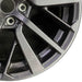 18" WRX 22 18x8.5 alloy dark gray Original OEM Wheel Rim - Close-Up Detail