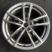 19" BMW X3 21 19x7.5 alloy frt or rear 5 spoke double spoke gray Original OEM - Front View