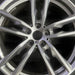 19" BMW X3 21 19x7.5 alloy frt or rear 5 spoke double spoke gray Original OEM - Angle View