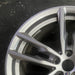 19" BMW X3 21 19x7.5 alloy frt or rear 5 spoke double spoke gray Original OEM - Side Profile