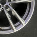 19" BMW X3 21 19x7.5 alloy frt or rear 5 spoke double spoke gray Original OEM - Back View
