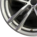 19" BMW X3 21 19x7.5 alloy frt or rear 5 spoke double spoke gray Original OEM - Back View