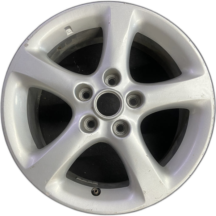 16" MAXIMA 01 16x6.5, alloy, 5 spoke, w/chrome finish Original OEM Wheel Rim - Front View