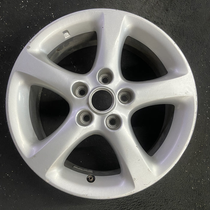 16" MAXIMA 01 16x6.5, alloy, 5 spoke, w/chrome finish Original OEM Wheel Rim - Angle View