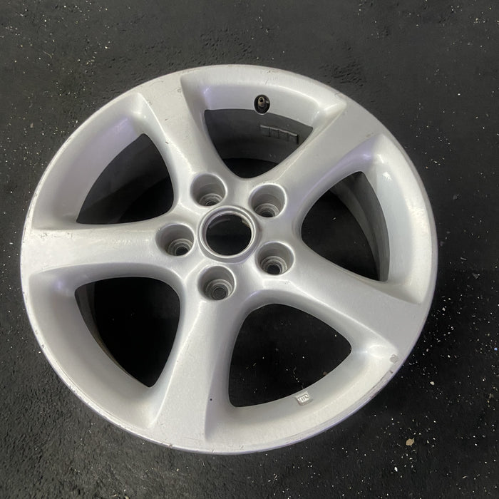 16" MAXIMA 01 16x6.5, alloy, 5 spoke, w/chrome finish Original OEM Wheel Rim - Close-Up Detail