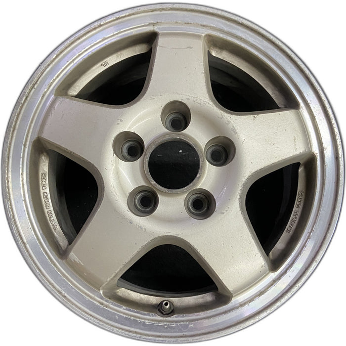 15" LEGEND 91-92 15x6.5, 5 spoke Original OEM Wheel Rim - Front View