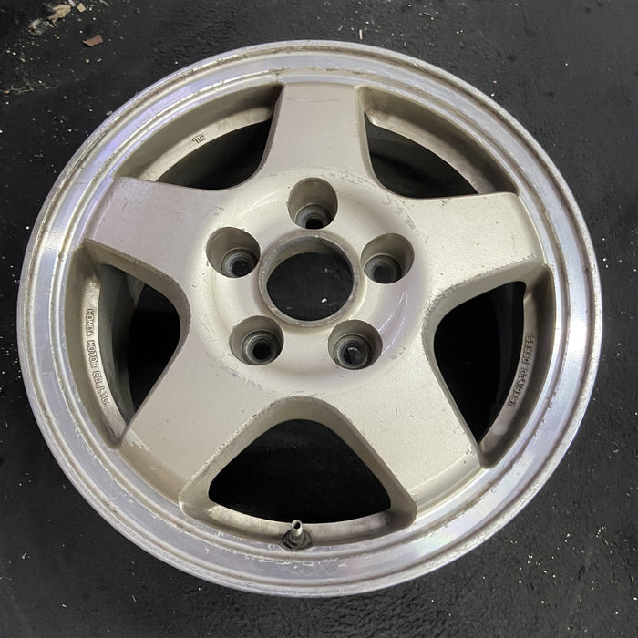 15" LEGEND 91-92 15x6.5, 5 spoke Original OEM Wheel Rim - Side Profile