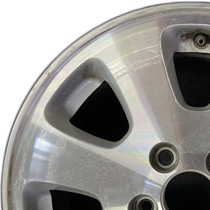 16" ODYSSEY 02-04 16x6.5, alloy, 7 spoke Original OEM Wheel Rim - Angle View