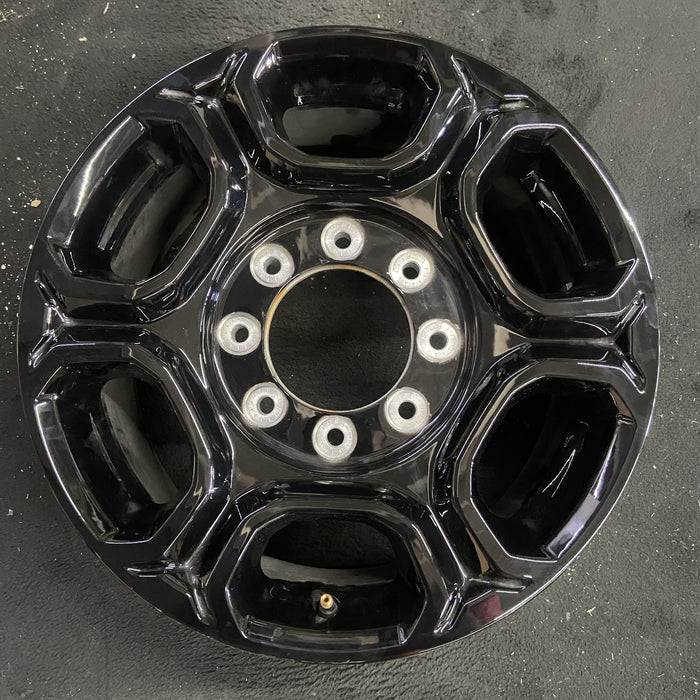 18" FORD F250SD PICKUP 23-25 18x8, aluminum, 6 spoke, black Original OEM Wheel Rim